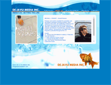 Tablet Screenshot of dejavumediainc.com